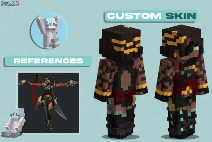 Custom Skins in Minecraft APK