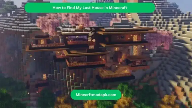 Best Ways To Find a Lost House in Minecraft