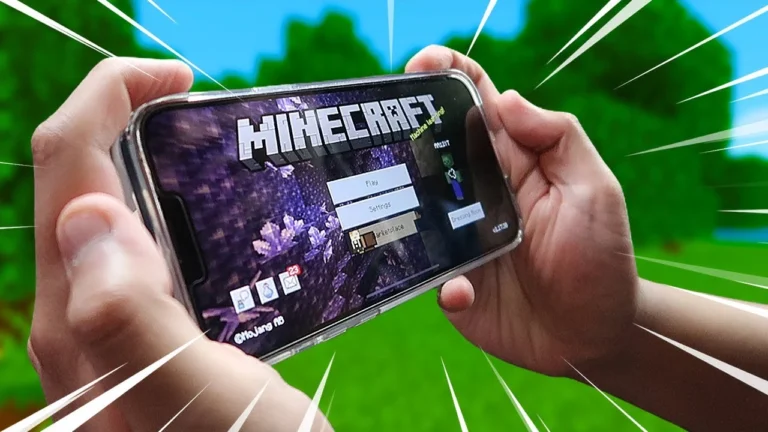 Minecraft on mobile devices